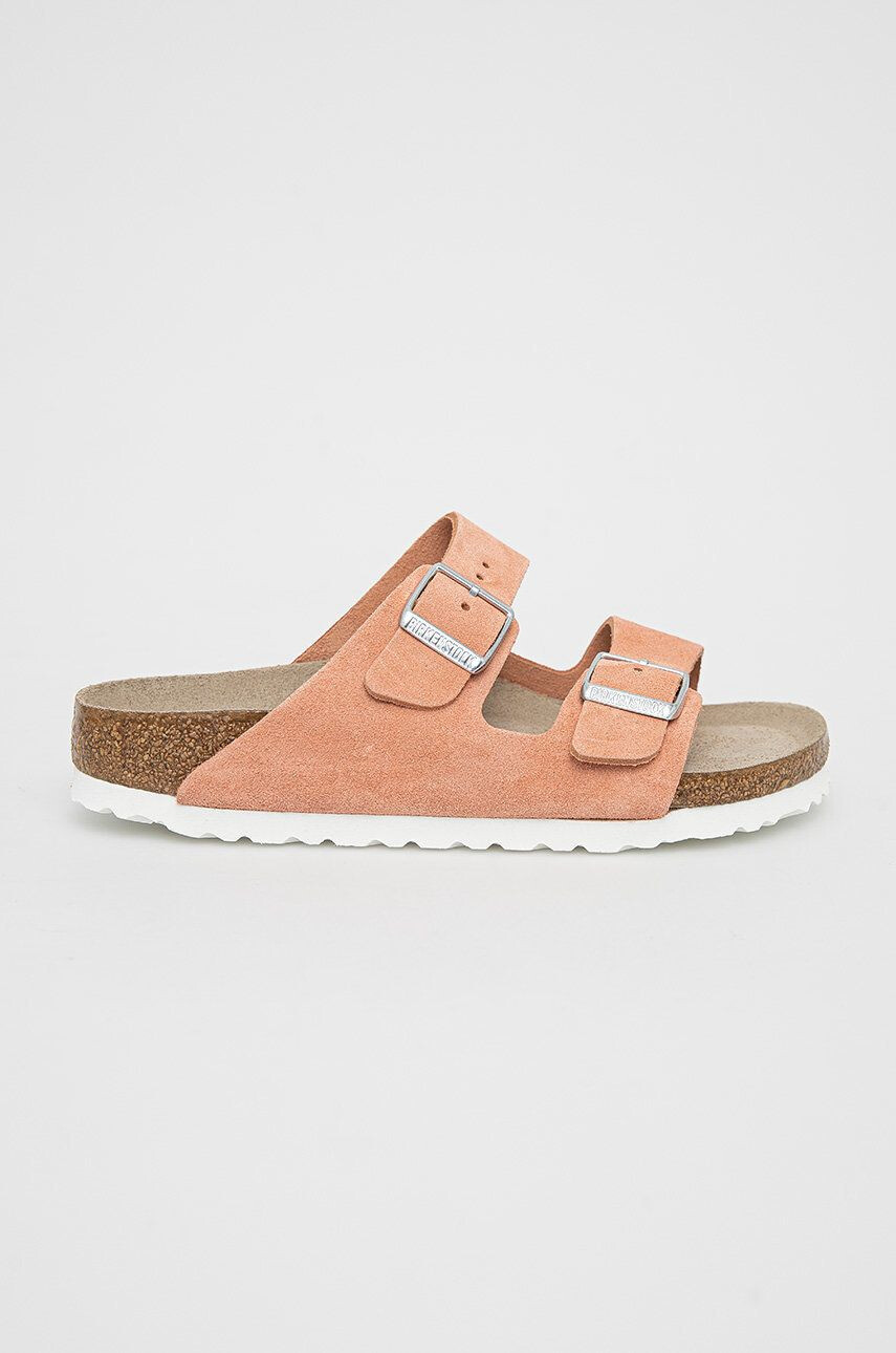 Birkenstock Semišové pantofle - Pepit.cz