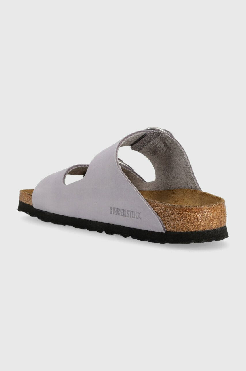 Birkenstock Semišové pantofle Arizona Big Buckle dámské fialová barva 1024090 1024090-PurFog - Pepit.cz