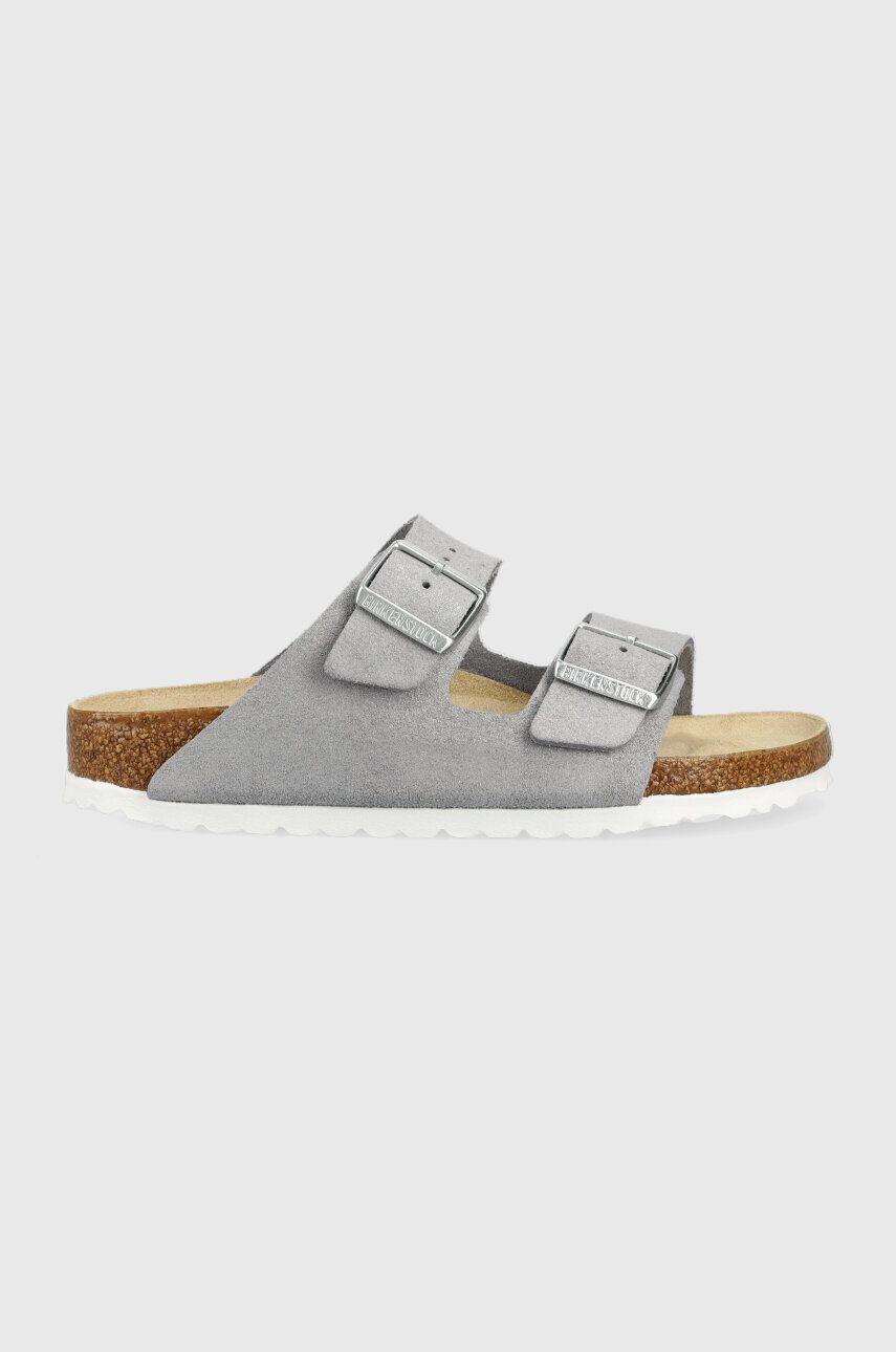 Birkenstock Semišové pantofle Arizona BS dámské žlutá barva 1024201 - Pepit.cz