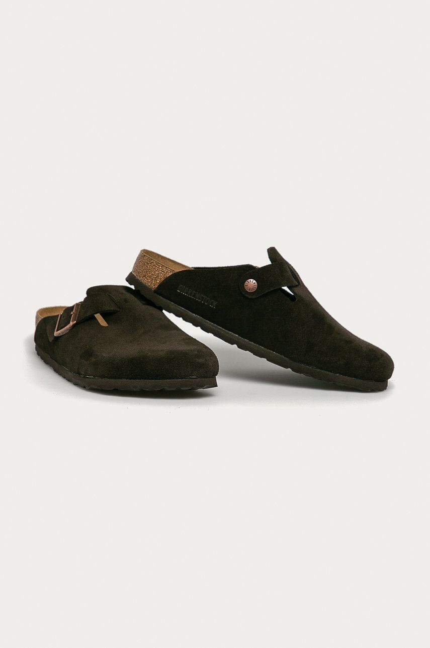 Birkenstock Semišové pantofle Boston - Pepit.cz