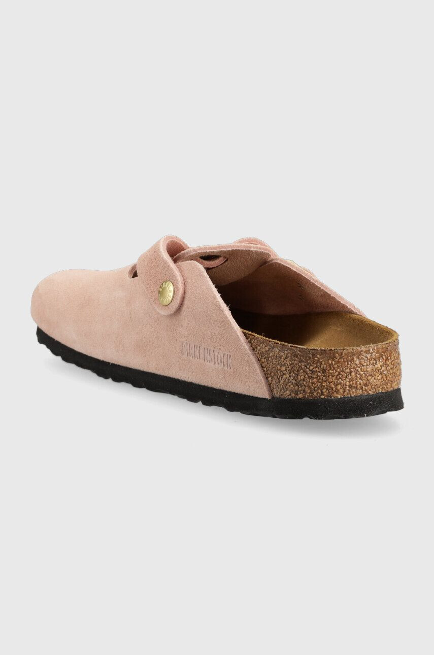 Birkenstock Semišové pantofle Boston - Pepit.cz