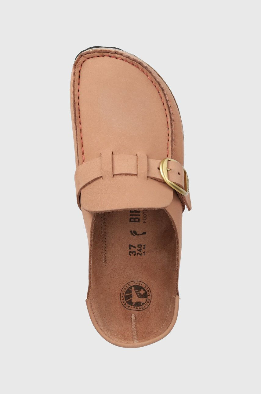 Birkenstock Semišové pantofle BUCKLEY dámské růžová barva 1024089 - Pepit.cz