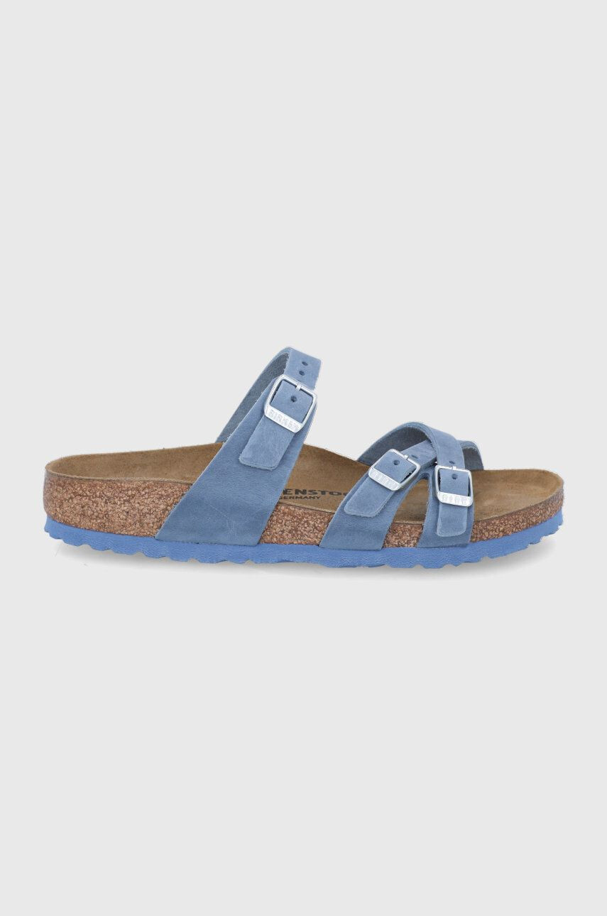 Birkenstock Semišové pantofle Franca - Pepit.cz