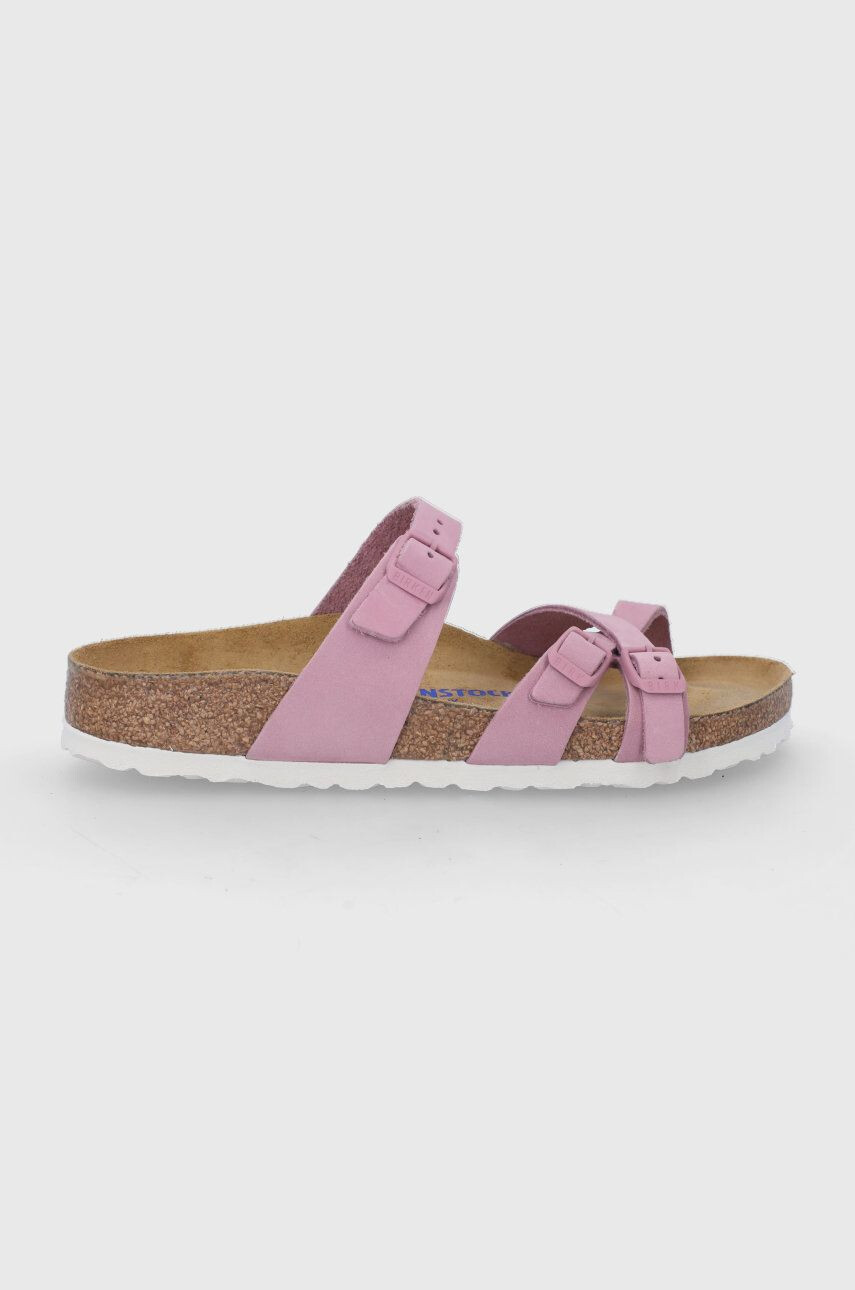 Birkenstock Semišové pantofle Franca - Pepit.cz