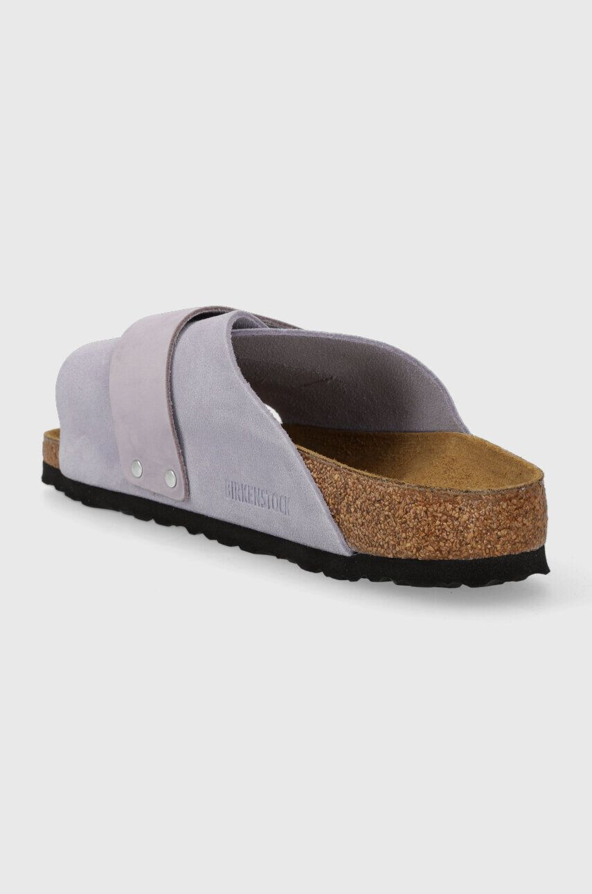 Birkenstock Semišové pantofle Kyoto - Pepit.cz