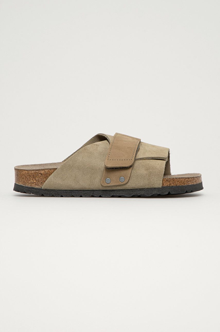 Birkenstock Semišové pantofle Kyoto - Pepit.cz