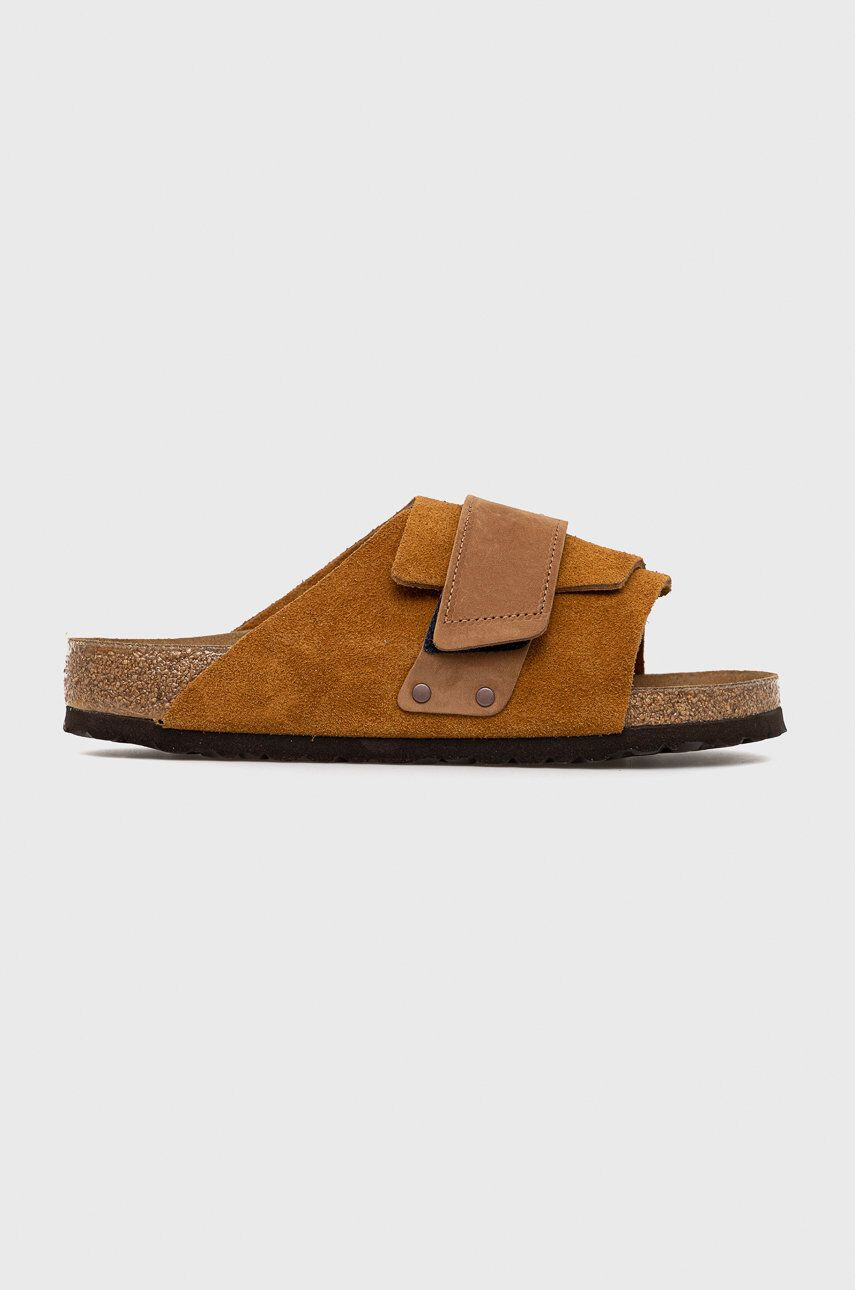 Birkenstock Semišové pantofle Kyoto - Pepit.cz