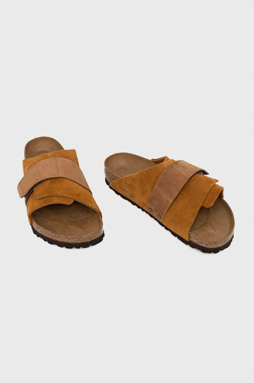 Birkenstock Semišové pantofle Kyoto - Pepit.cz