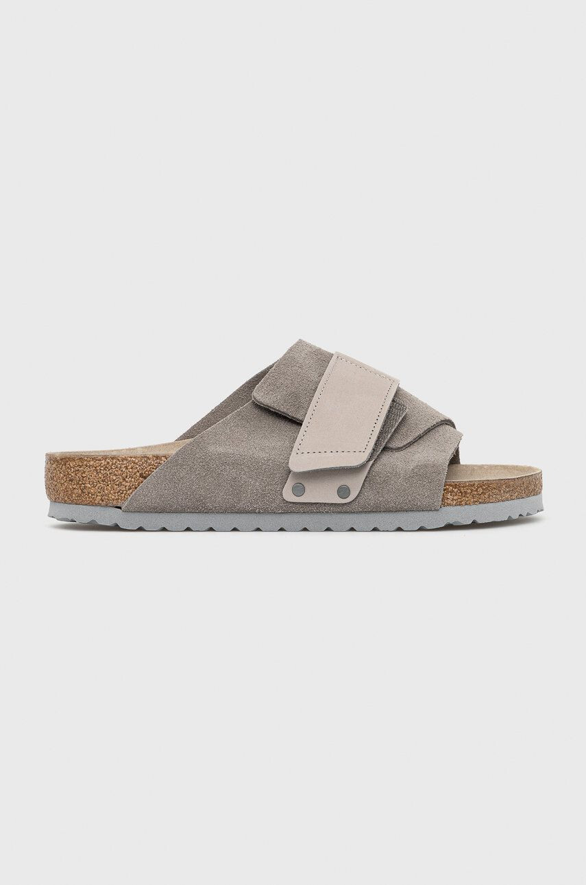 Birkenstock Semišové pantofle Kyoto - Pepit.cz