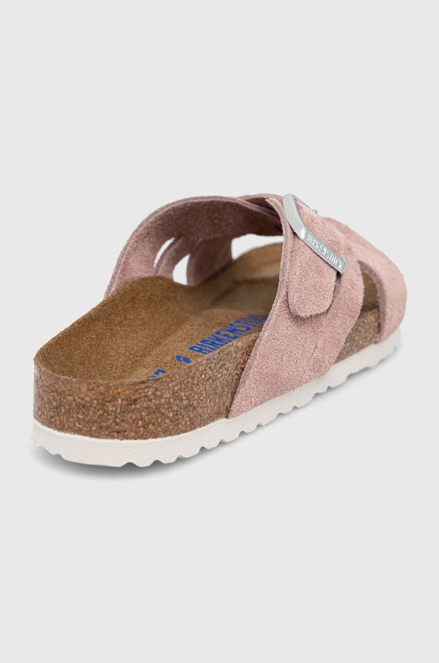 Birkenstock Semišové pantofle LUGANO SFB - Pepit.cz