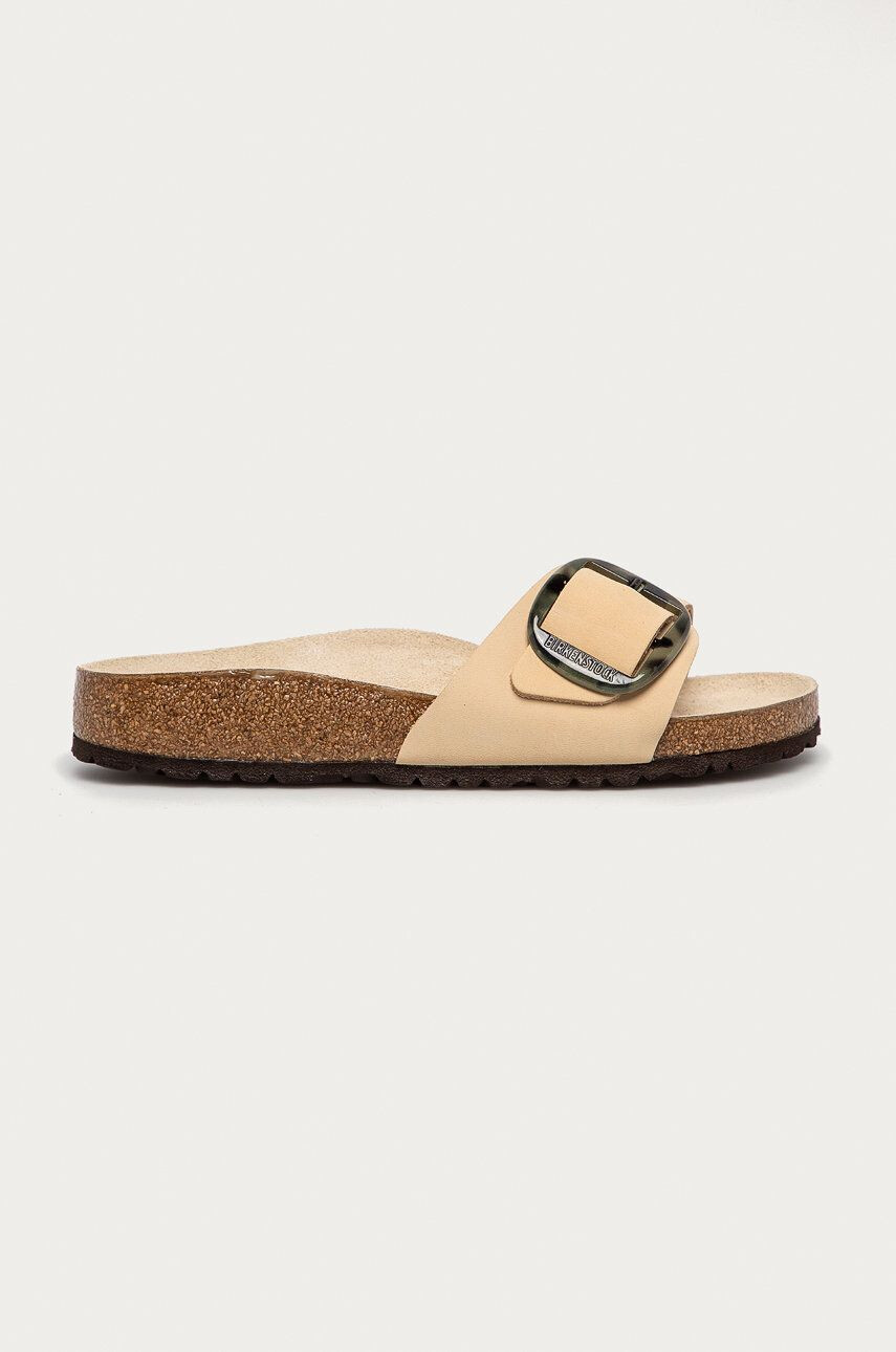 Birkenstock Semišové pantofle Madrid Big Buckle - Pepit.cz