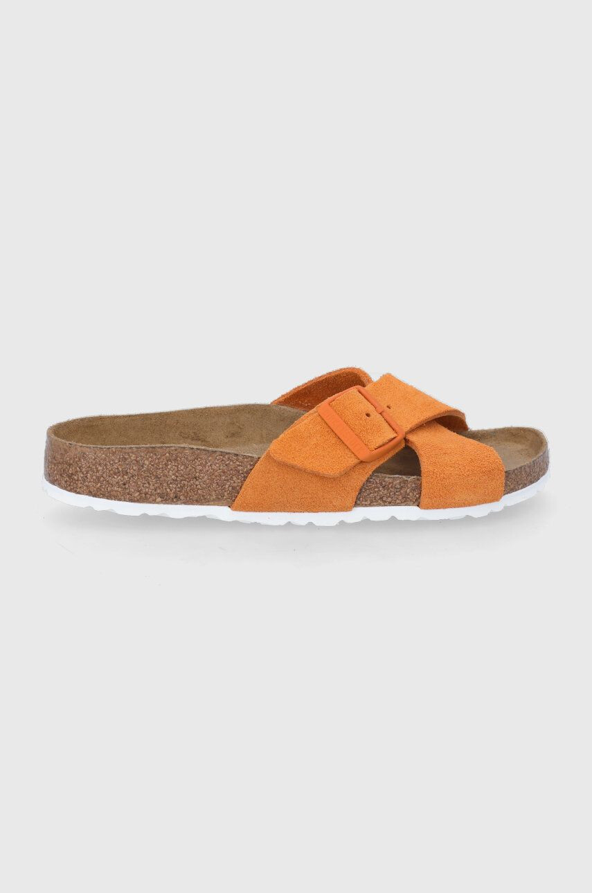 Birkenstock Semišové pantofle Siena - Pepit.cz