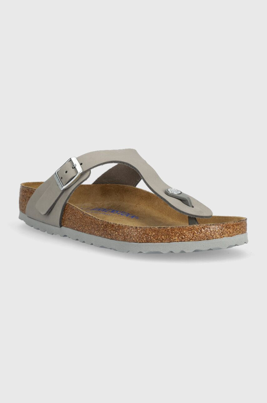 Birkenstock Semišové žabky - Pepit.cz