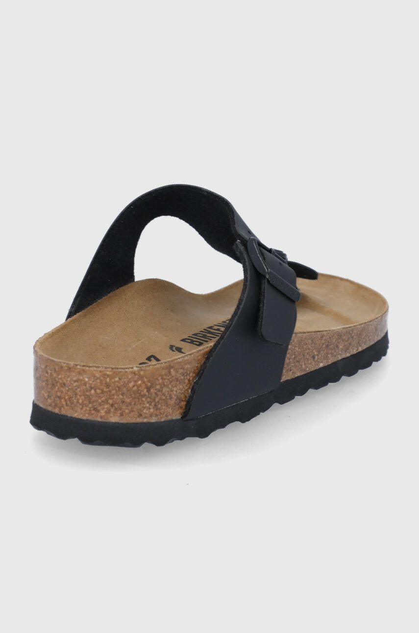 Birkenstock Žabky Gizeh dámské stříbrná barva na plochém podpatku 43853.Gizeh-Silver - Pepit.cz