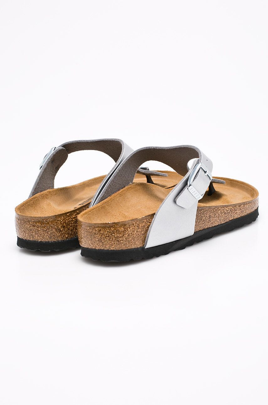 Birkenstock žabky Gizeh Bs 043851-Silver - Pepit.cz