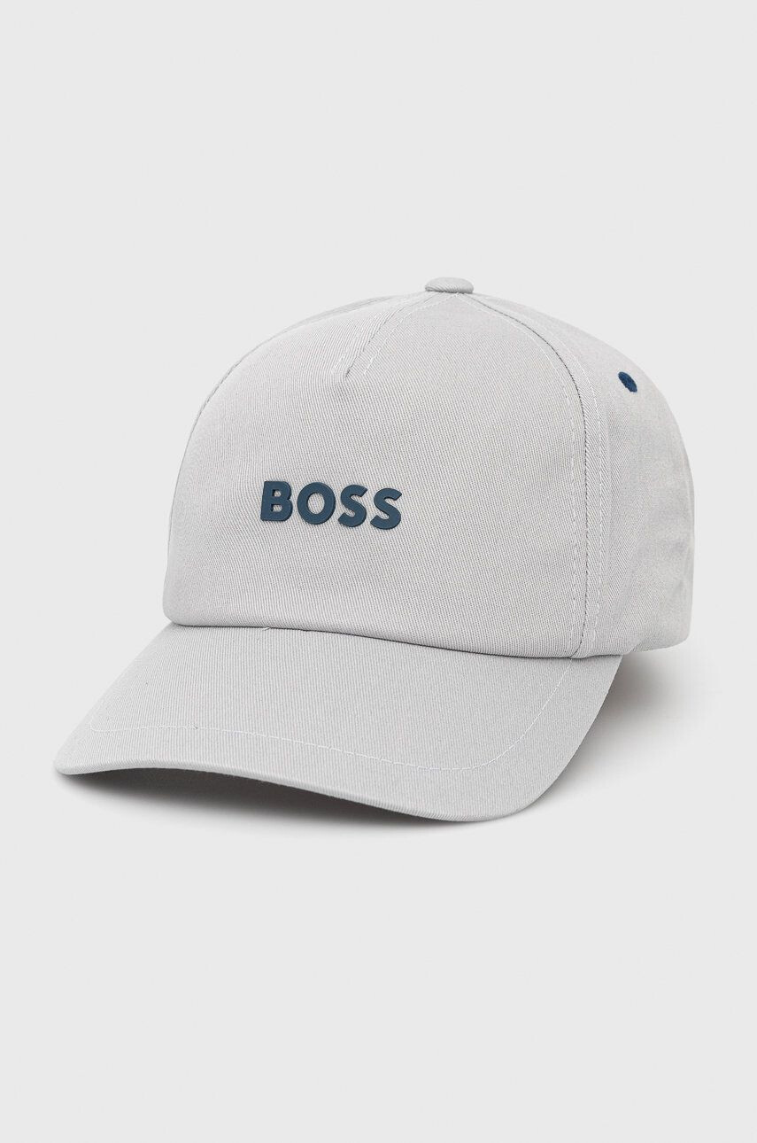 Boss Orange Bavlněná čepice BOSS Boss Casual tmavomodrá barva s aplikací - Pepit.cz