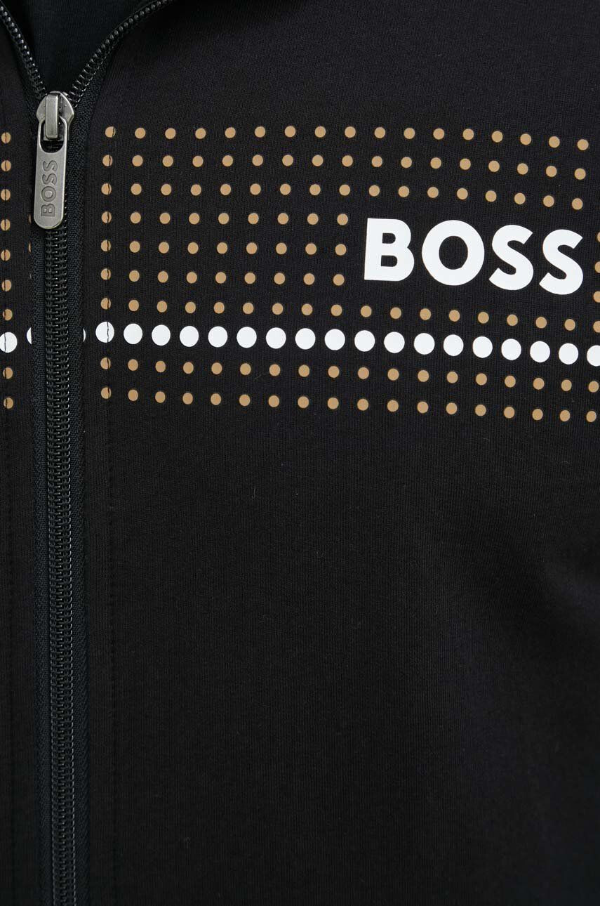 Boss Bavlněná mikina dámská s potiskem - Pepit.cz