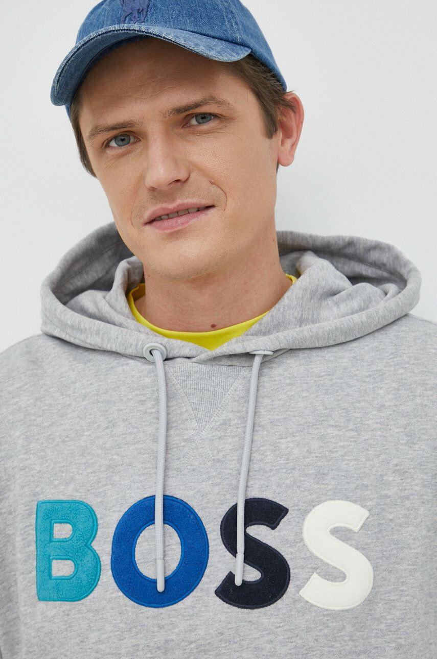 Boss Orange Bavlněná mikina BOSS Boss Casual - Pepit.cz