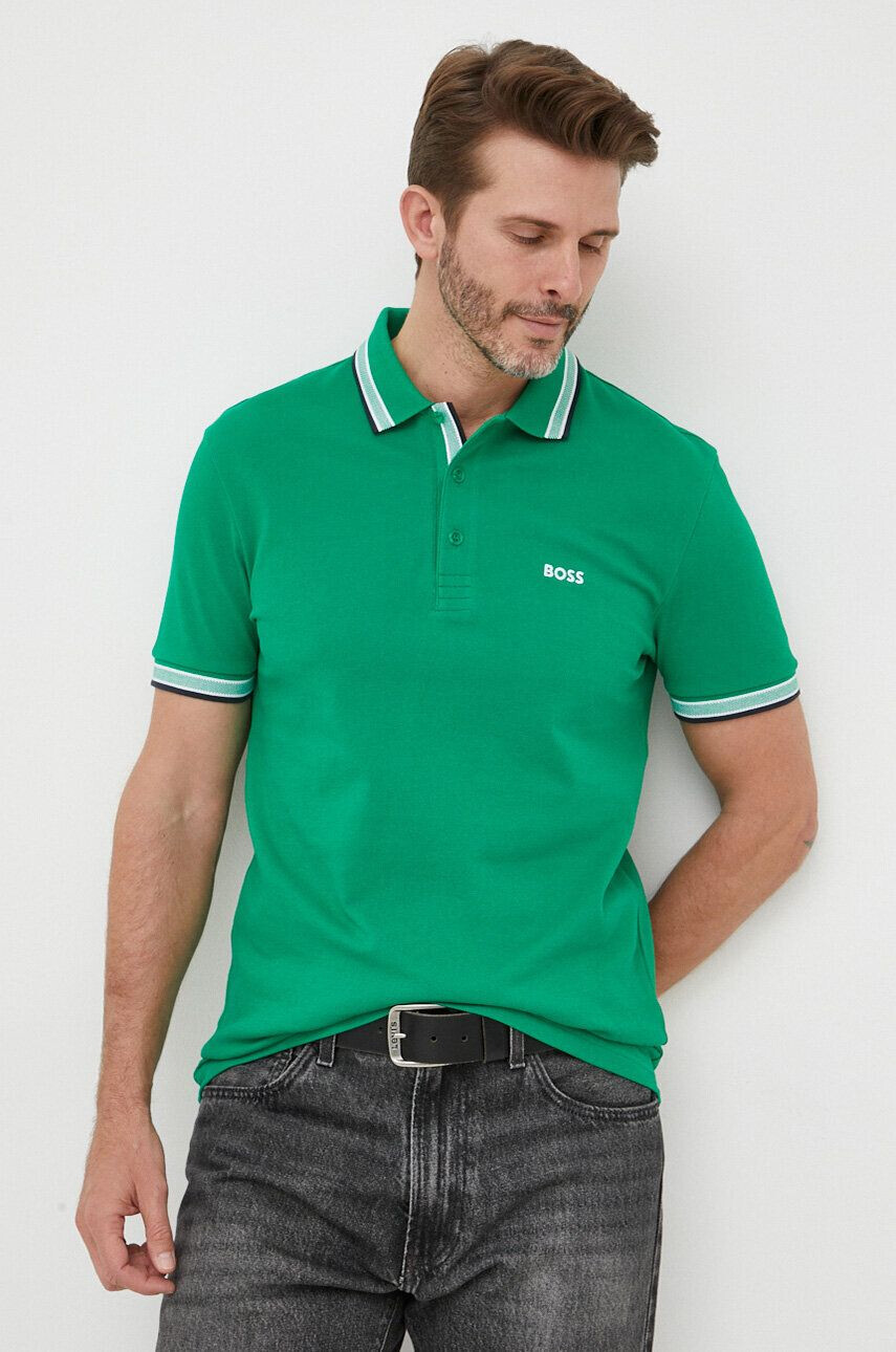 Boss Green Bavlněné polo tričko BOSS BOSS ATHLEISURE - Pepit.cz