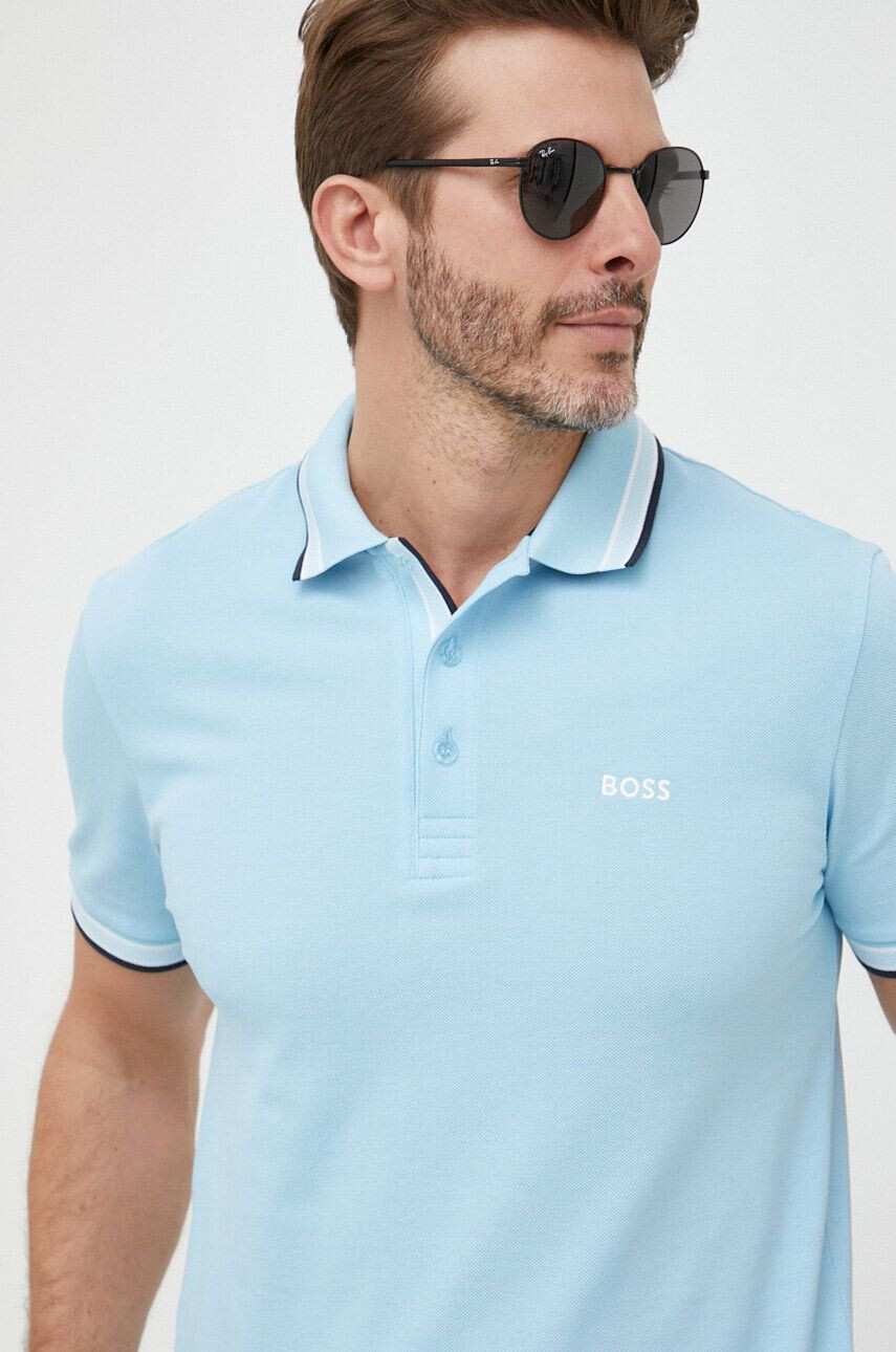 Boss Green Bavlněné polo tričko BOSS BOSS ATHLEISURE - Pepit.cz