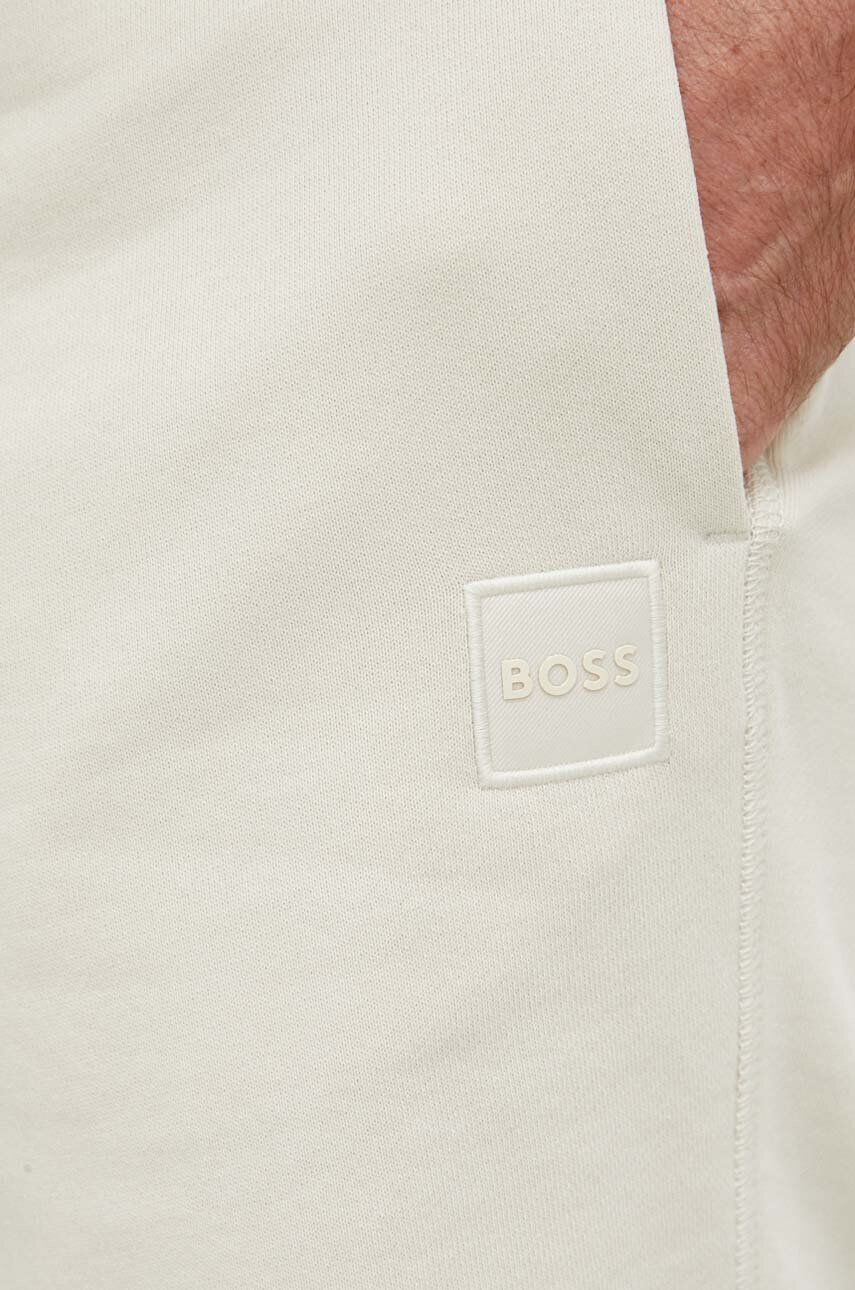 Boss Orange Bavlněné šortky BOSS BOSS CASUAL pánské béžová barva - Pepit.cz