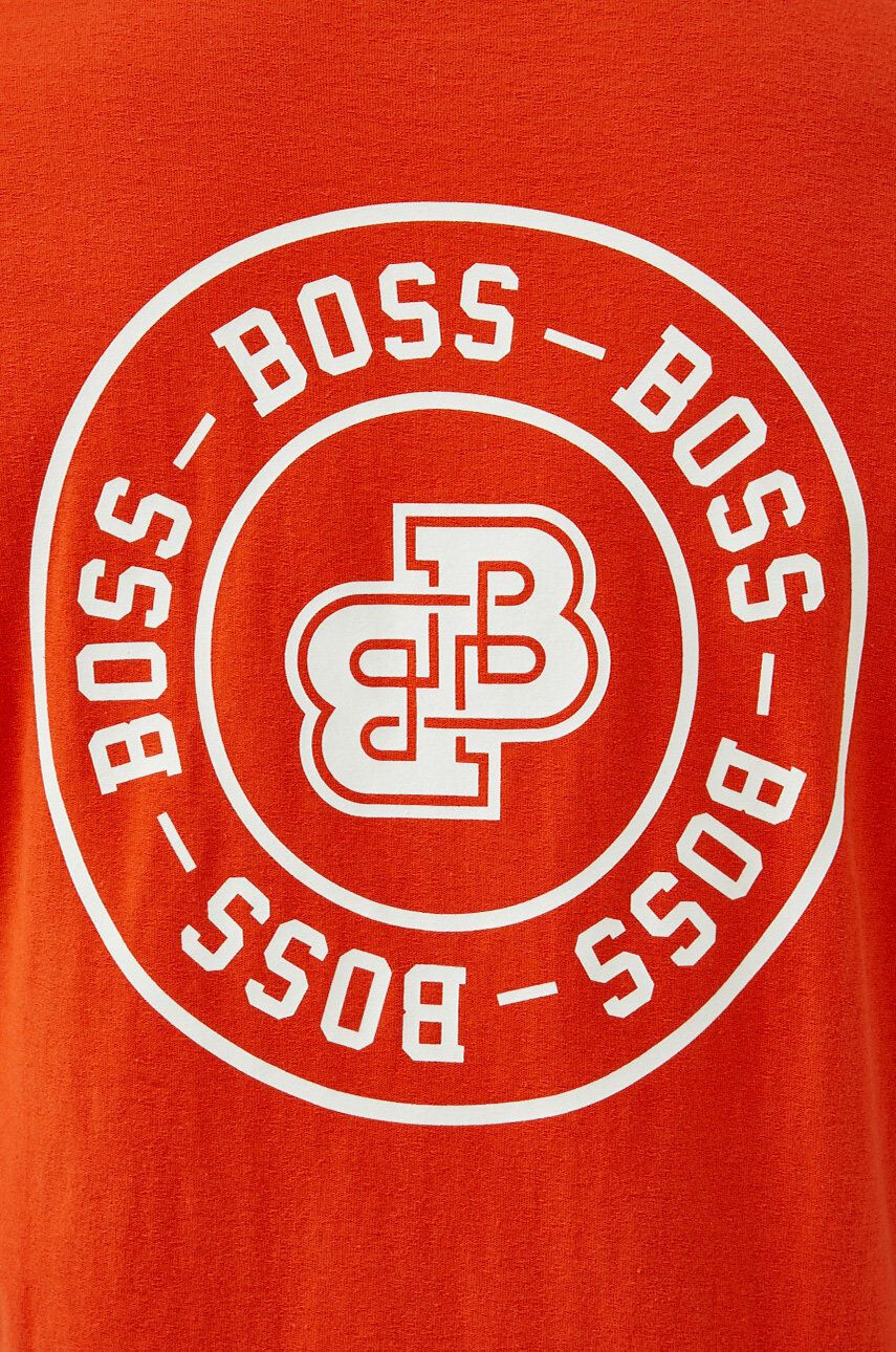 Boss Orange Bavlněné tričko BOSS regular s klasickým límcem - Pepit.cz