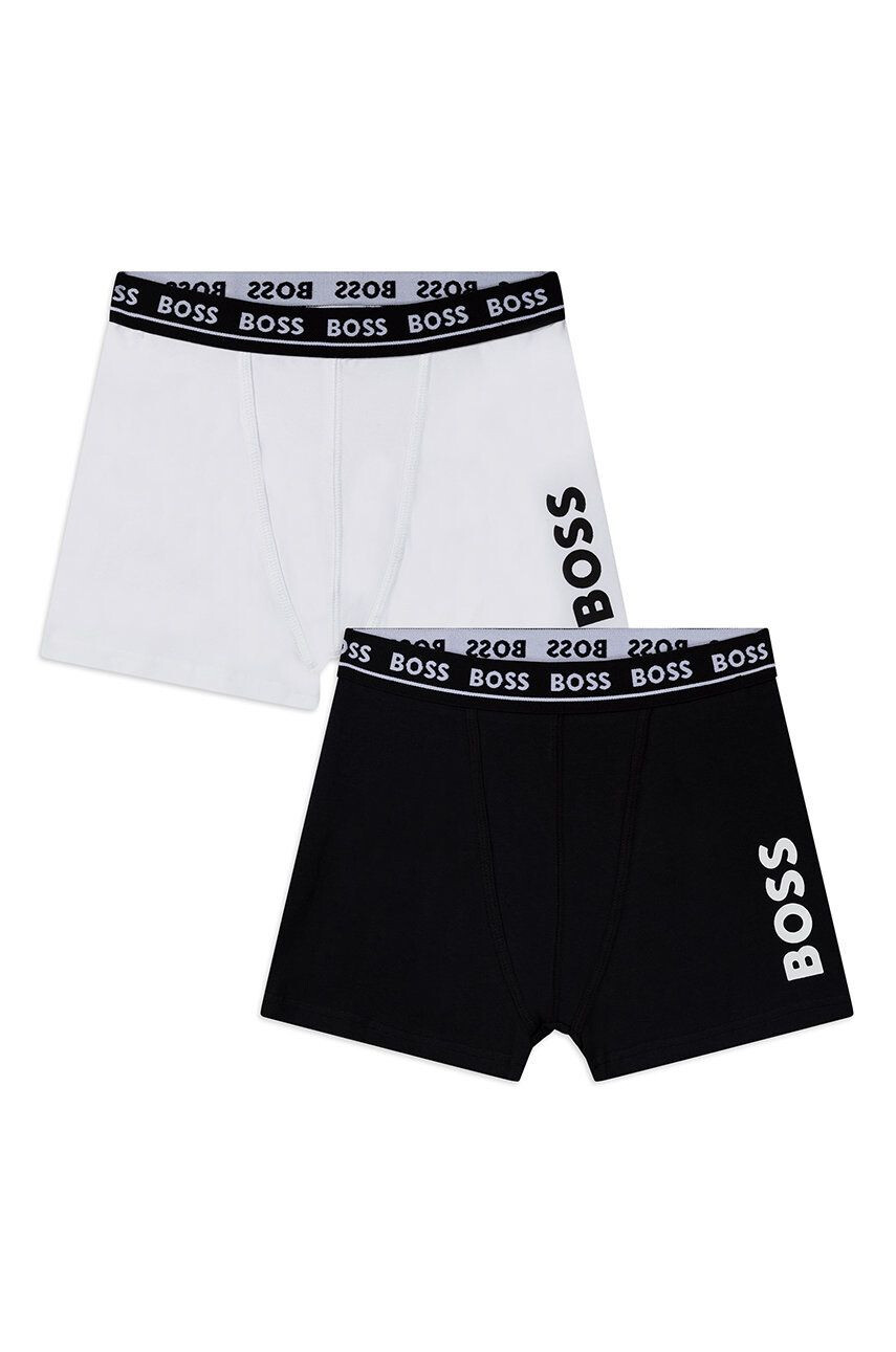 Boss Boxerky (2-pack) černá barva - Pepit.cz