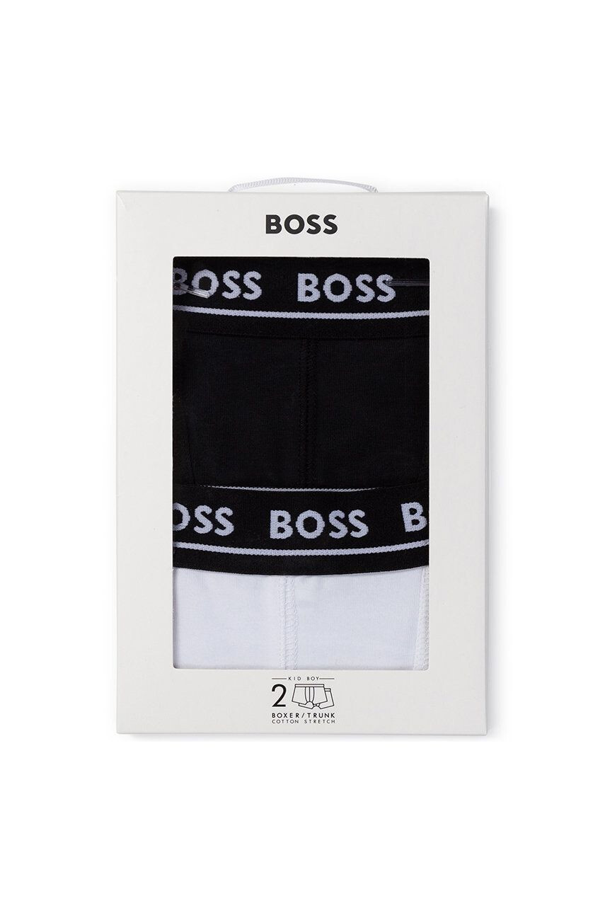 Boss Boxerky (2-pack) černá barva - Pepit.cz