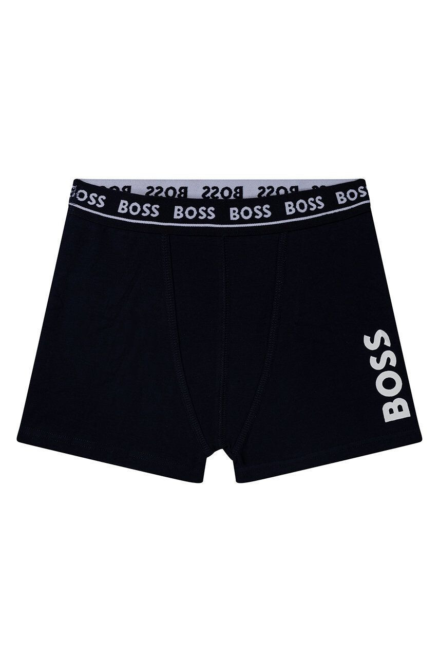 Boss Boxerky (2-pack) tmavomodrá barva - Pepit.cz