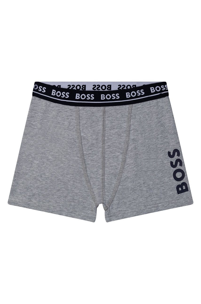 Boss Boxerky (2-pack) tmavomodrá barva - Pepit.cz