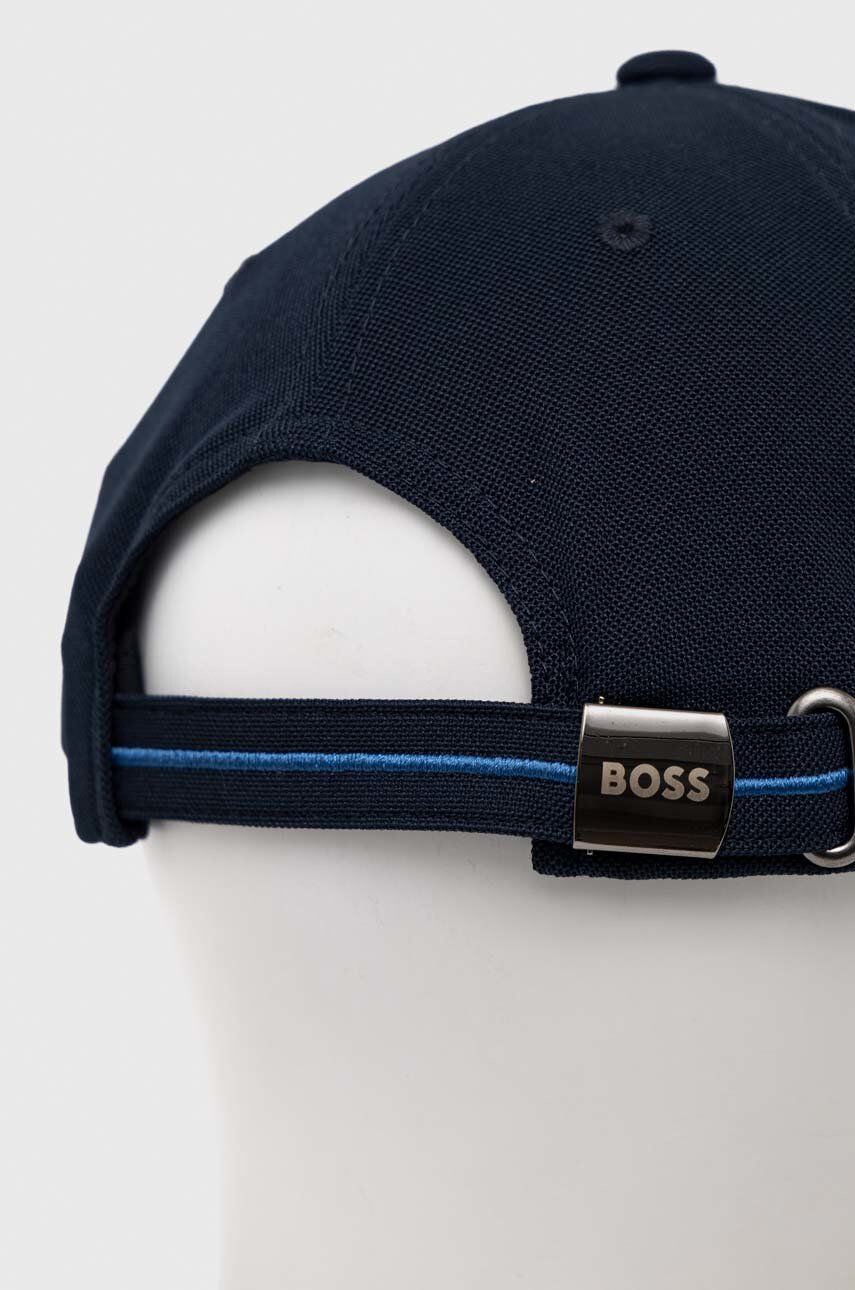 Boss Green Čepice BOSS boss athleisure tmavomodrá barva s aplikací - Pepit.cz