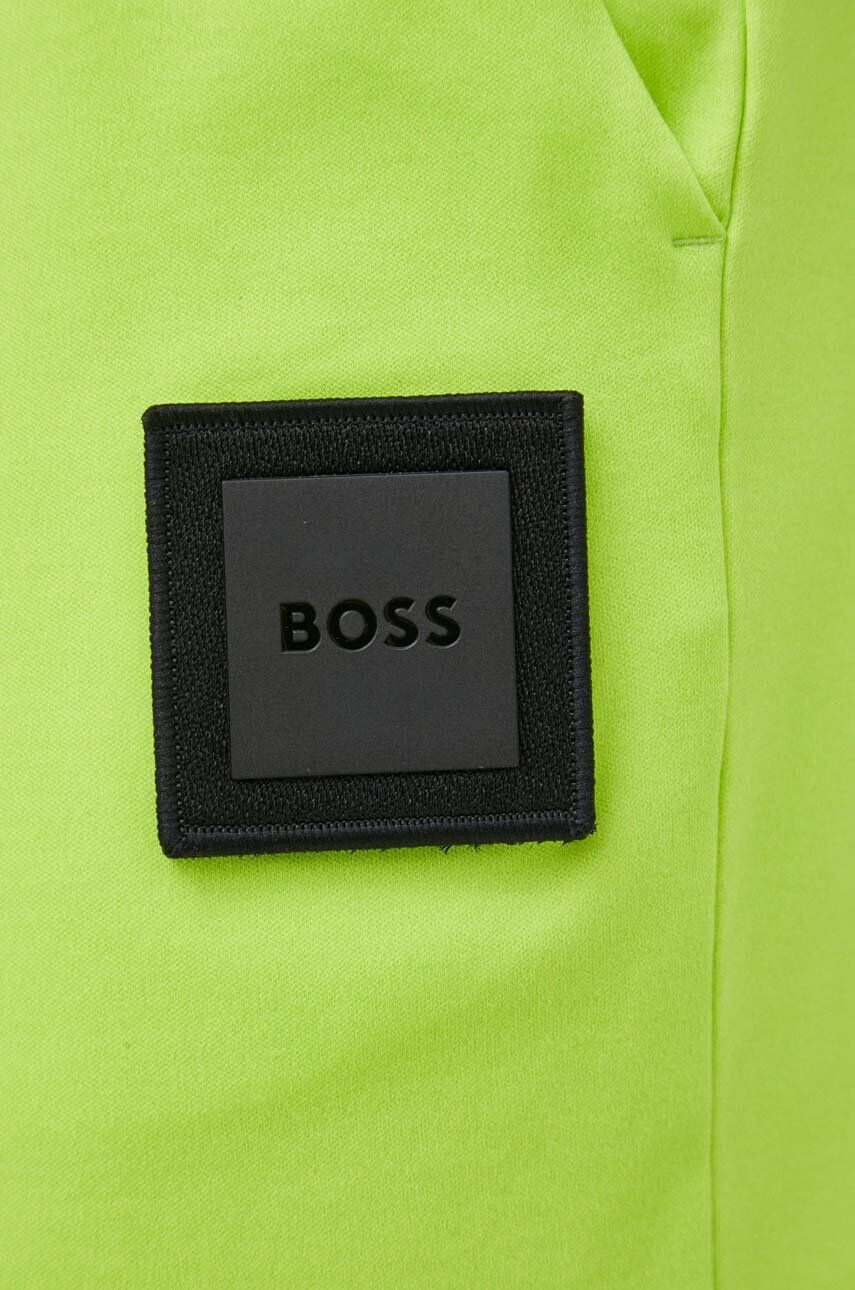 Boss Green Bavlněné šortky BOSS zelená barva - Pepit.cz