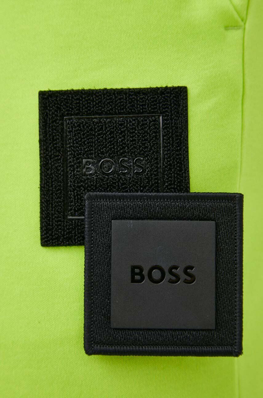 Boss Green Bavlněné šortky BOSS zelená barva - Pepit.cz