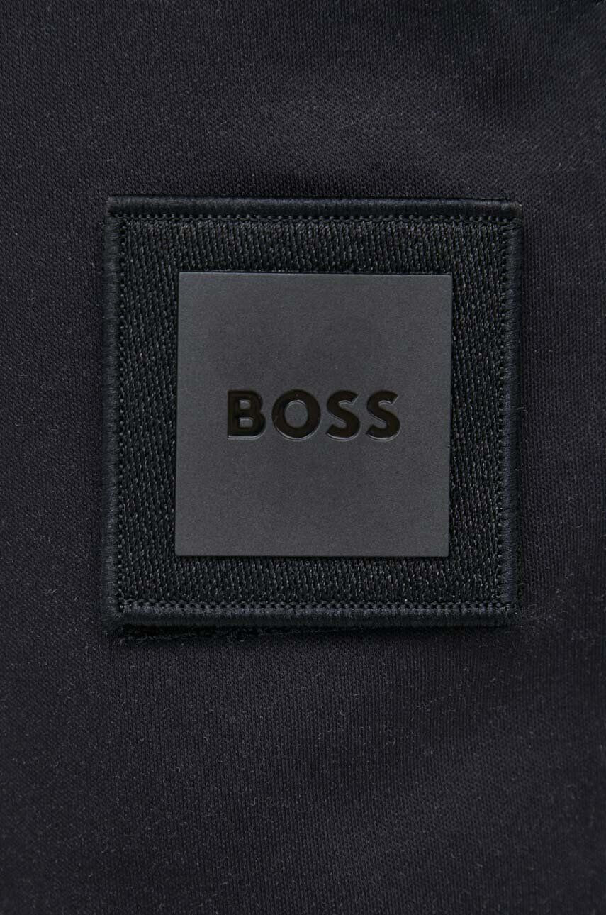 Boss Green Bavlněné šortky BOSS černá barva - Pepit.cz