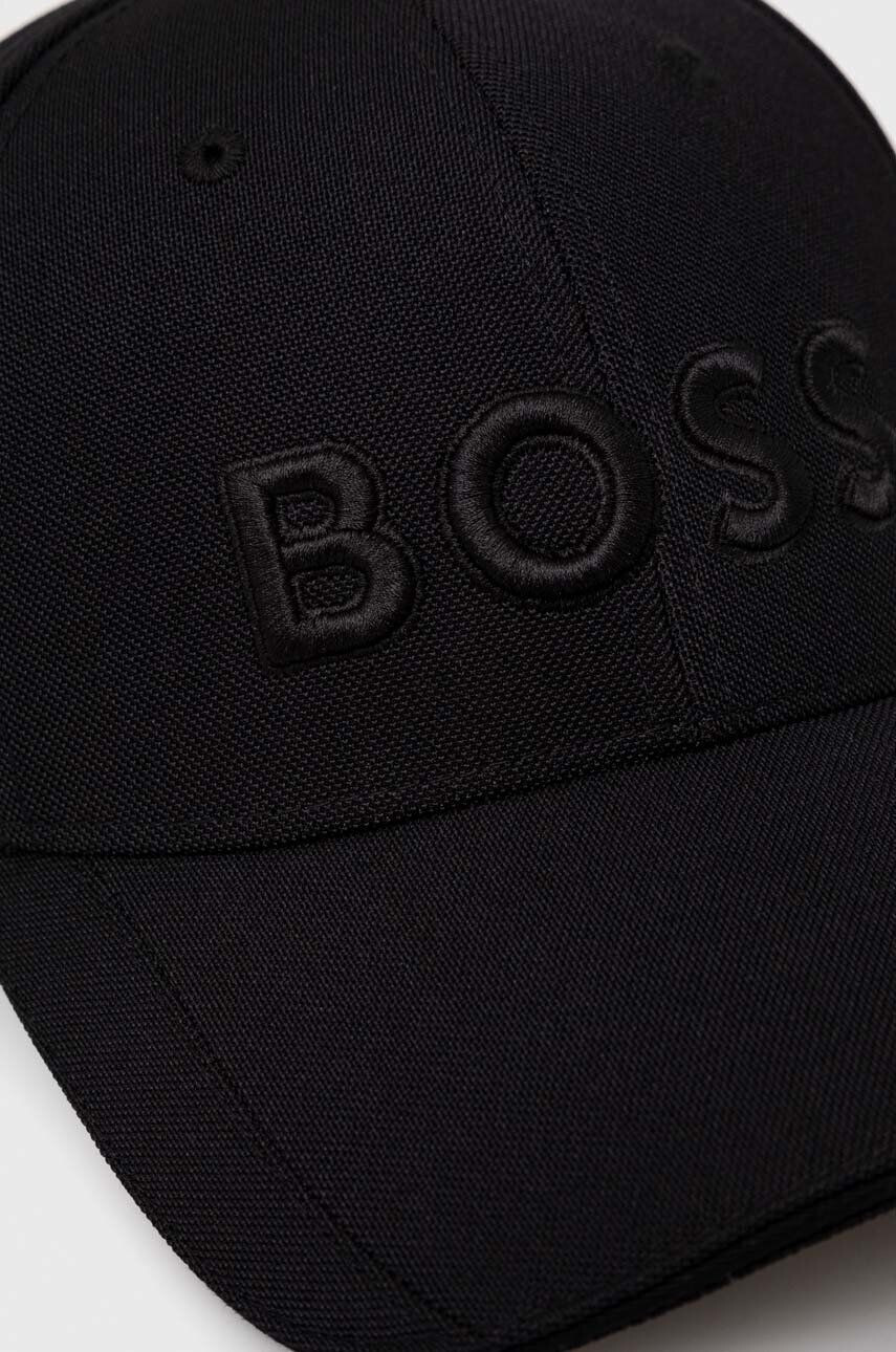 Boss Green Kšiltovka černá barva s aplikací - Pepit.cz