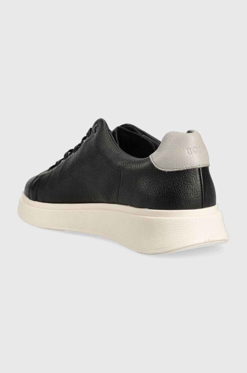 Boss Kožené sneakers boty Bulton černá barva 50487262 - Pepit.cz