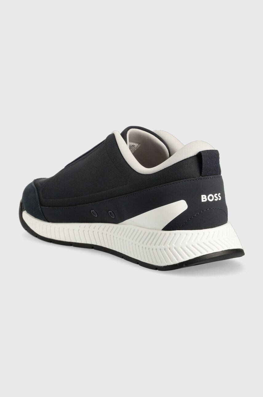 Boss Sneakers boty Titanium tmavomodrá barva - Pepit.cz