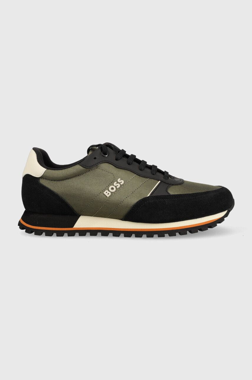 Boss Sneakers boty Parkour zelená barva - Pepit.cz