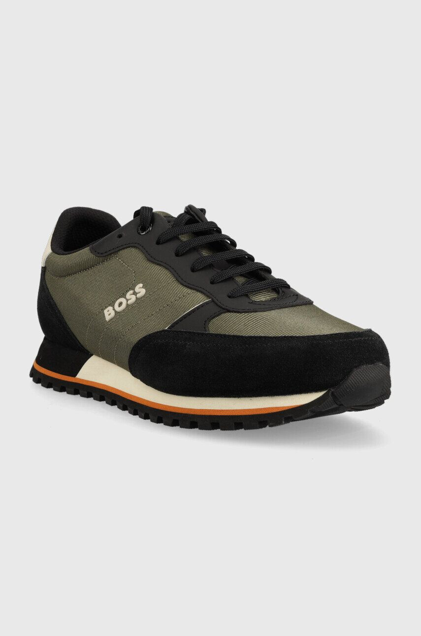 Boss Sneakers boty Parkour zelená barva - Pepit.cz