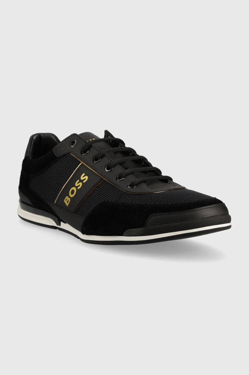 Boss Sneakers boty Saturn černá barva 50485629 - Pepit.cz