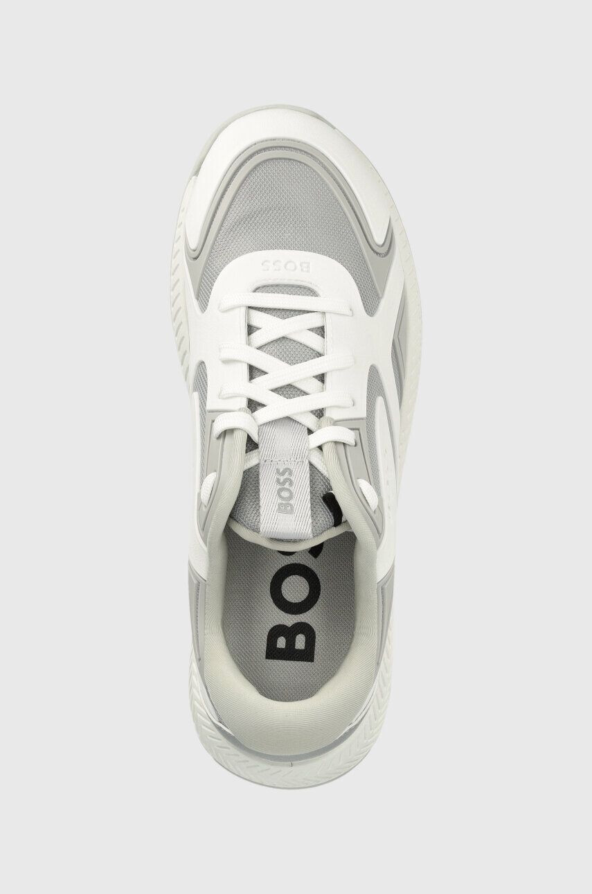 Boss Sneakers boty Titanium zelená barva 50498245 - Pepit.cz