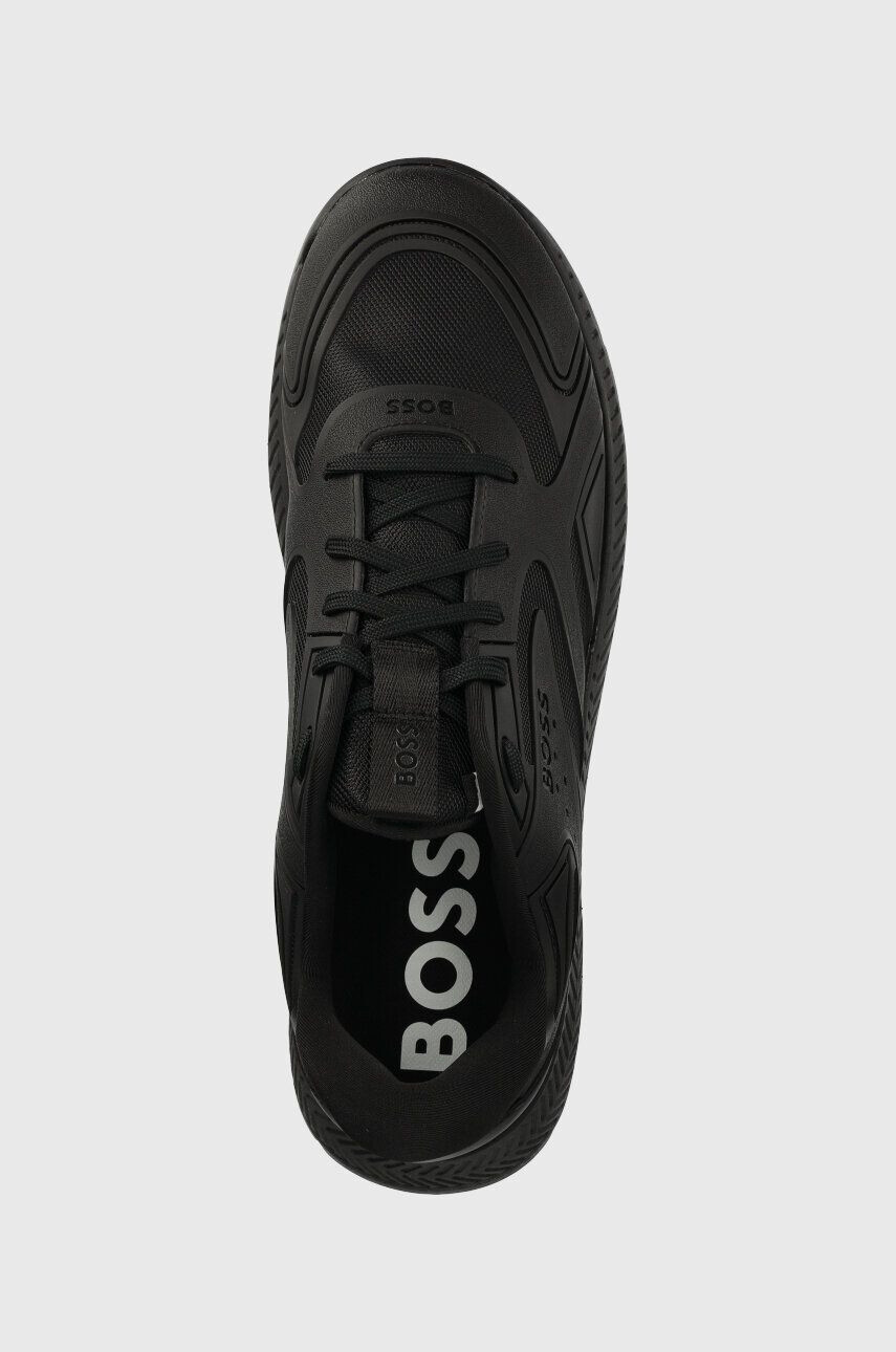 Boss Sneakers boty Titanium černá barva 50493215 - Pepit.cz