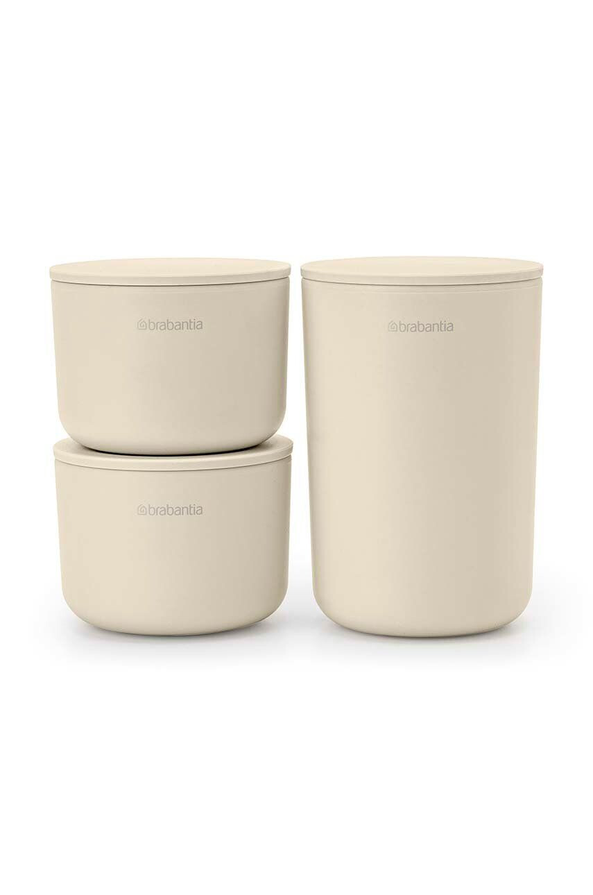 Brabantia Sada skladovacích nádob s víkem 3-pack - Pepit.cz