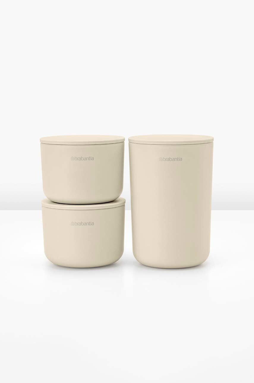 Brabantia Sada skladovacích nádob s víkem 3-pack - Pepit.cz