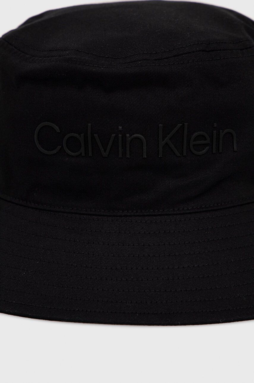 Calvin Klein Bavlněná čepice - Pepit.cz