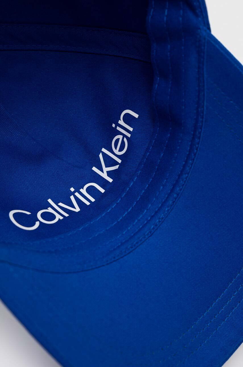 Calvin Klein Bavlněná baseballová čepice s aplikací - Pepit.cz