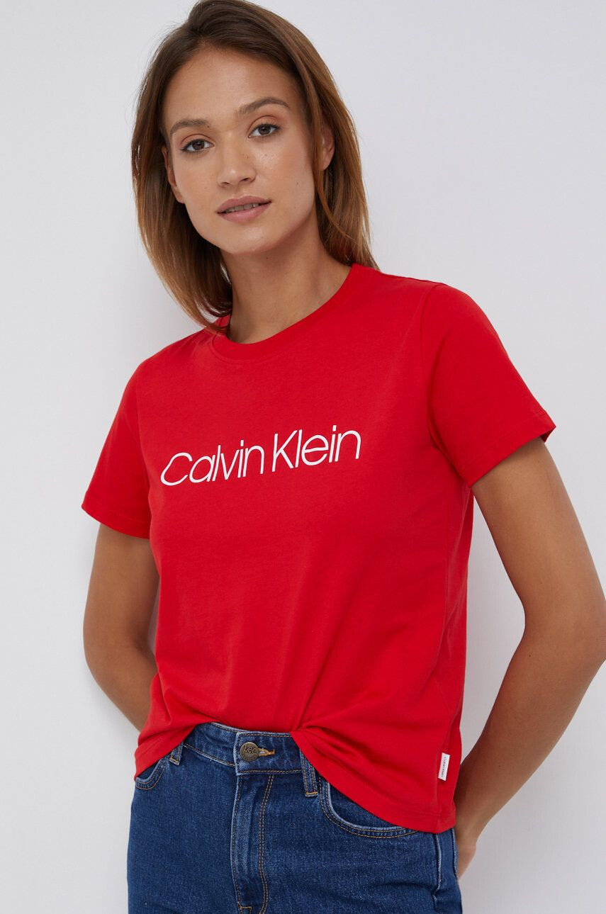 Calvin Klein Bavlněné tričko - Pepit.cz