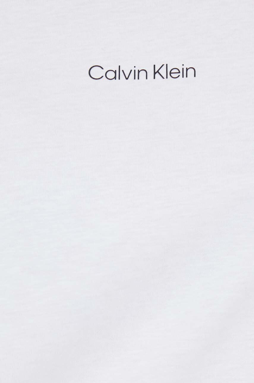 Calvin Klein Bavlněné tričko bílá barva - Pepit.cz