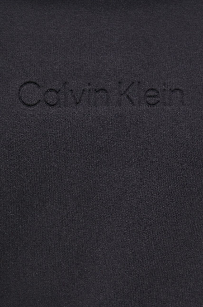 Calvin Klein Bavlněné tričko černá barva - Pepit.cz