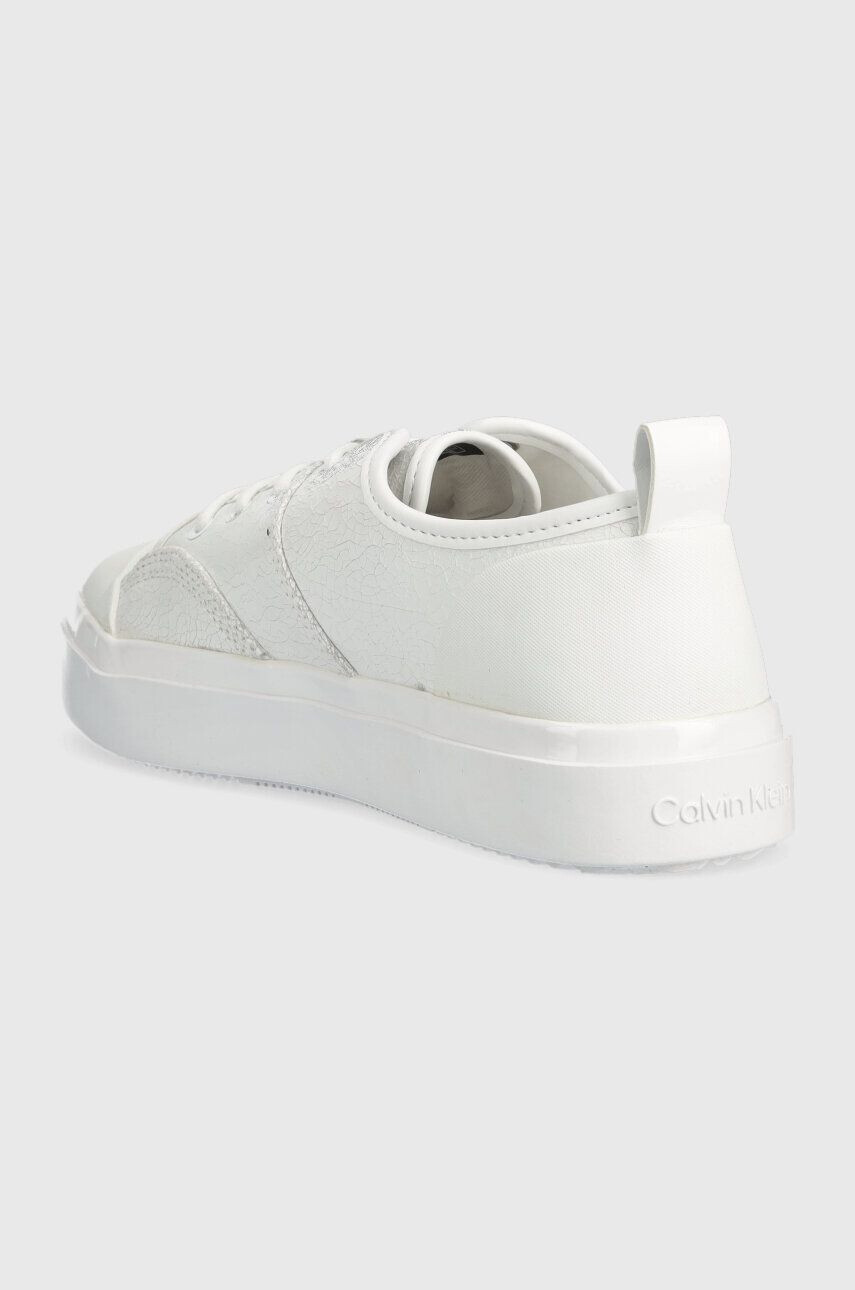 Calvin Klein Boty LOW PROF CUP LACE UP bílá barva HW0HW01553 - Pepit.cz